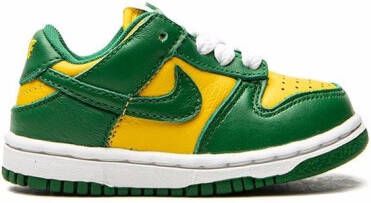 Nike Kids Dunk Low Retro "Brazil" sneakers Green