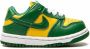 Nike Kids Dunk Low Retro "Brazil" sneakers Green - Thumbnail 2