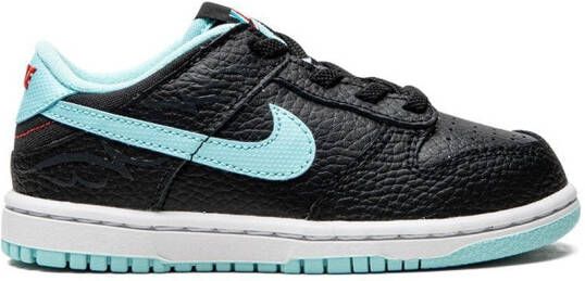 Nike Kids Dunk Low SE "Barbershop" sneakers Black