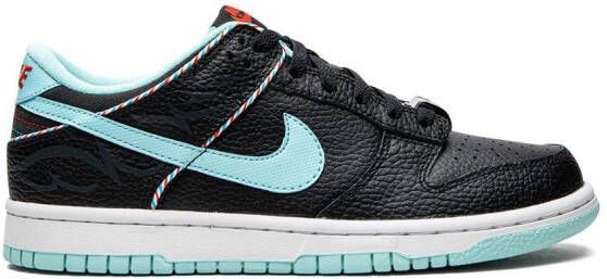 Nike Kids Dunk Low SE "Barbershop" sneakers Black