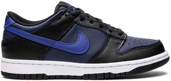 Nike Kids Dunk Low "Midnight Navy" sneakers Blue