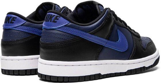 Nike Kids Dunk Low "Midnight Navy" sneakers Blue