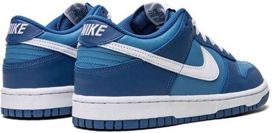 Nike Kids Dunk Low "Dark Marina Blue" sneakers