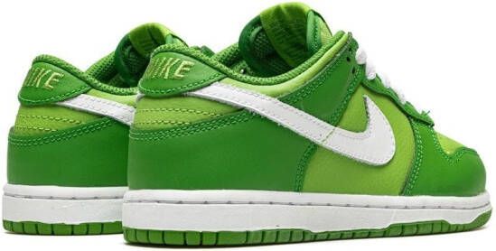 Nike Kids Dunk Low "Chlorophyll" sneakers Green