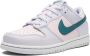 Nike Kids Dunk Low "Football Grey Mineral Teal" sneakers - Thumbnail 5