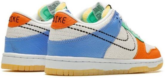 Nike Kids Dunk Low "101" sneakers Orange