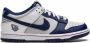 Nike Kids x NBA Dunk Low "75th Anniversary Brooklyn Nets" sneakers Grey - Thumbnail 2