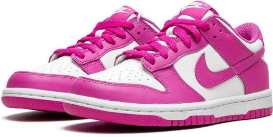 Nike Kids Dunk Low "Active Fuchsia" sneakers Pink