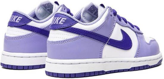 Nike Kids Dunk Low "Blueberry" sneakers Purple