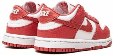 Nike Kids Dunk Low "Archaeo Pink" sneakers Red