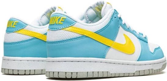 Nike Kids Dunk Low "Homer Simpson" sneakers White