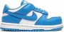 Nike Kids Dunk Low "University Blue" sneakers White - Thumbnail 2