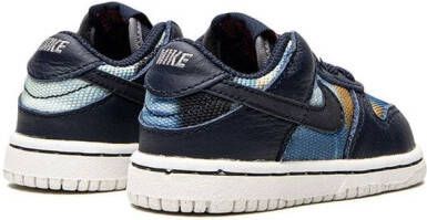 Nike Kids Dunk Low "Graffiti" sneakers Blue