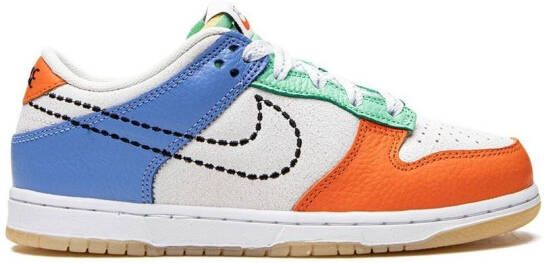 Nike Kids Dunk Low "Nike 101" sneakers White