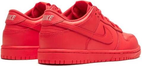 Nike Kids Dunk Low "Track Red" sneakers