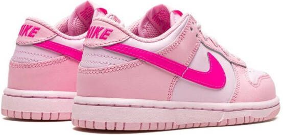 Nike Kids Dunk Low "Triple Pink" sneakers