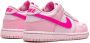 Nike Kids Dunk Low "Triple Pink" sneakers - Thumbnail 3