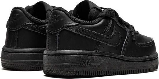 Nike Kids Force 1 low-top sneakers Black