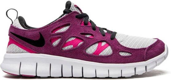 Nike Kids Free Run 2 "Sangria" sneakers Grey