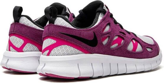 Nike Kids Free Run 2 "Sangria" sneakers Grey