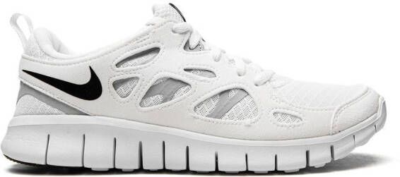 Nike Kids Free Run 2 "Wolf Grey" sneakers White