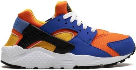 Nike Kids Huarache Run "Hyper Royal Yellow Ochre" sneakers Orange