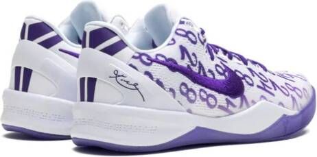 Nike Kids Kobe 8 Protro 'Court Purple' sneakers White