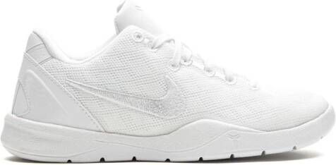 Nike Kids Kobe 8 Protro "Triple White" sneakers