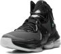 Nike Kids LeBron 19 "Black Green Glow" sneakers - Thumbnail 4