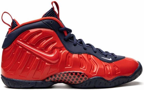 Nike Kids Little Posite Pro "USA" sneakers Red