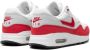 Nike Kids Nike Air Max 1 GS "White Neutral Grey Sports Red" - Thumbnail 4