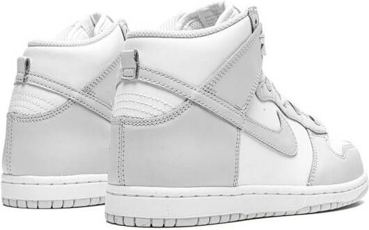 Nike Kids Dunk High "Vast Grey" sneakers White
