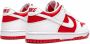 Nike Kids Dunk Low "White University Red" sneakers - Thumbnail 3