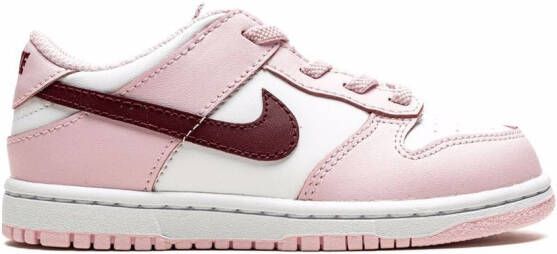 Nike Kids Dunk Low "Pink Foam" sneakers White