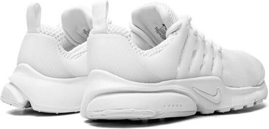 Nike Kids Air Presto "Triple White" sneakers