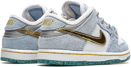 Nike Kids x Sean Cliver SB Dunk Low Pro QS (Td) "Holiday Special" sneakers Grey