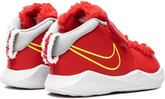 Nike Kids Team Hustle D9 Lil "Fast n Furry Chile Red" sneakers
