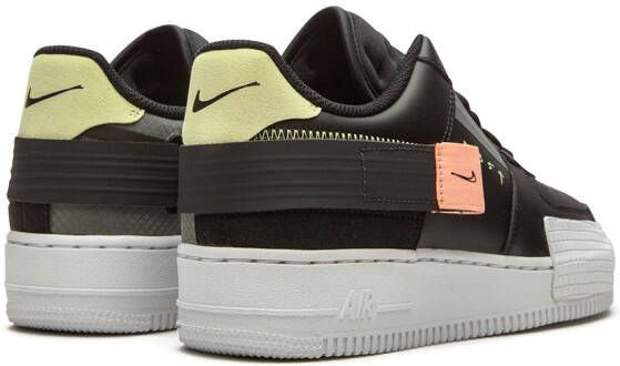 Nike Kids Air Force 1 Type sneakers Black