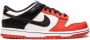 Nike Kids Dunk Low "NBA Chicago Bulls" sneakers Black - Thumbnail 2