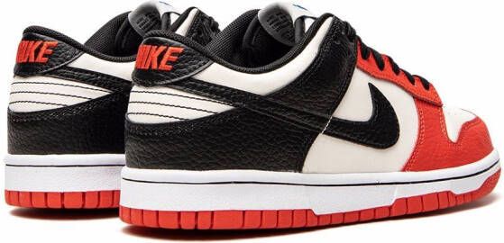 Nike Kids Dunk Low "NBA Chicago Bulls" sneakers Black