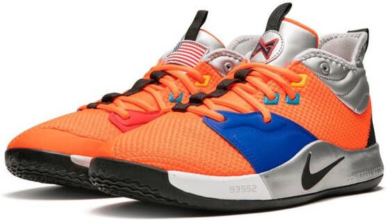Nike Kids PG 3 "Nasa" sneakers Orange
