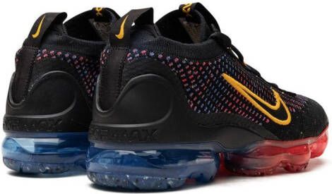Nike Kids Vapormax 2021 FN NN "Black Photo Blue Crimson Gold" sneakers