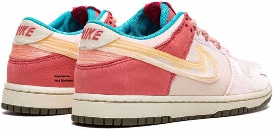 Nike Kids Dunk Low "Strawberry Free Lunch" sneakers Pink