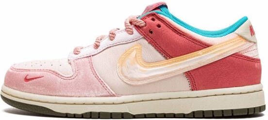 Nike Kids Dunk Low "Strawberry Free Lunch" sneakers Pink