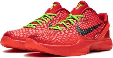 Nike Kids Zoom Kobe 6 Protro "Reverse Grinch" sneakers Red