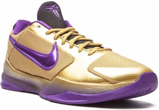 Nike x Undefeated Kobe 5 Protro "Hall Of Fame" sneakers Gold