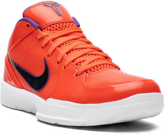 Nike x Undefeated Kobe 4 Protro "Phoenix Suns" sneakers Orange