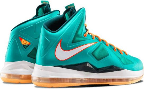 Nike LeBron 10 "Miami Dolphins" sneakers Blue