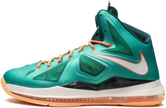 Nike LeBron 10 "Miami Dolphins" sneakers Blue