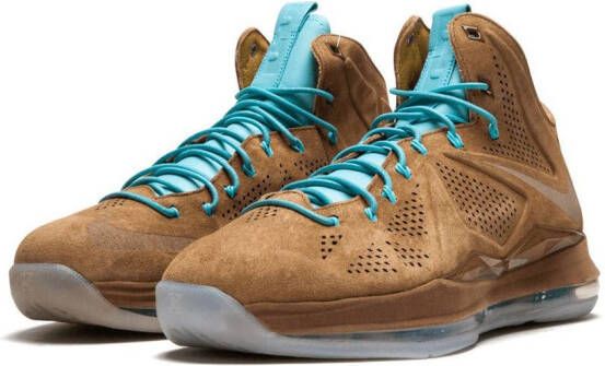 Nike LeBron 10 EXT QS "Brown Suede" sneakers